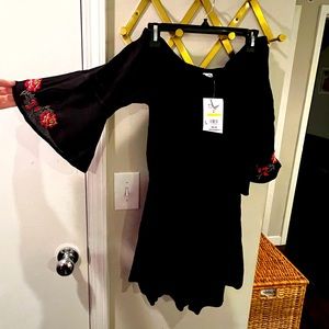 Love, Fire romper. NWT